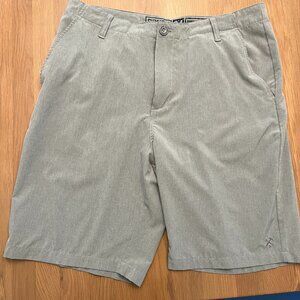 DIXXON Hybrid Light Grey Shorts Size 34